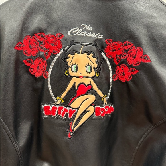 Vintage Leather Betty Boop Jacket - Picture 2 of 6